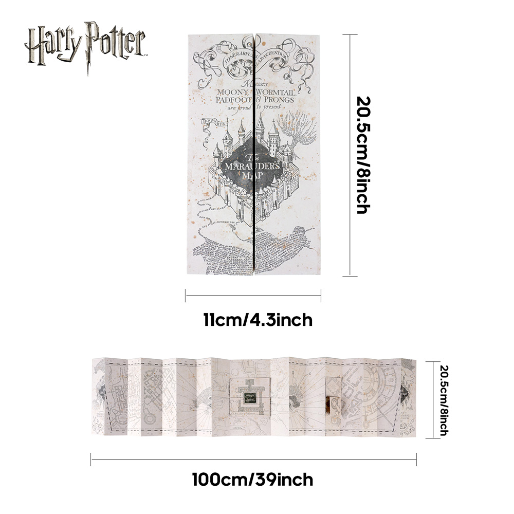 1PC Map Of The Marauder's Scho - Prop De Cosplay recensione e prezzo