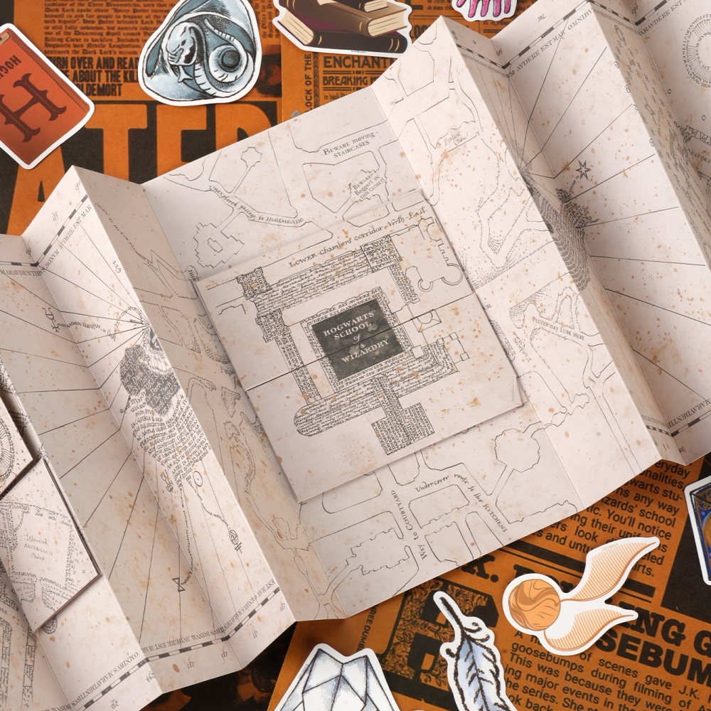 1PC Map Of The Marauder's Scho - Prop De Cosplay recensione e prezzo