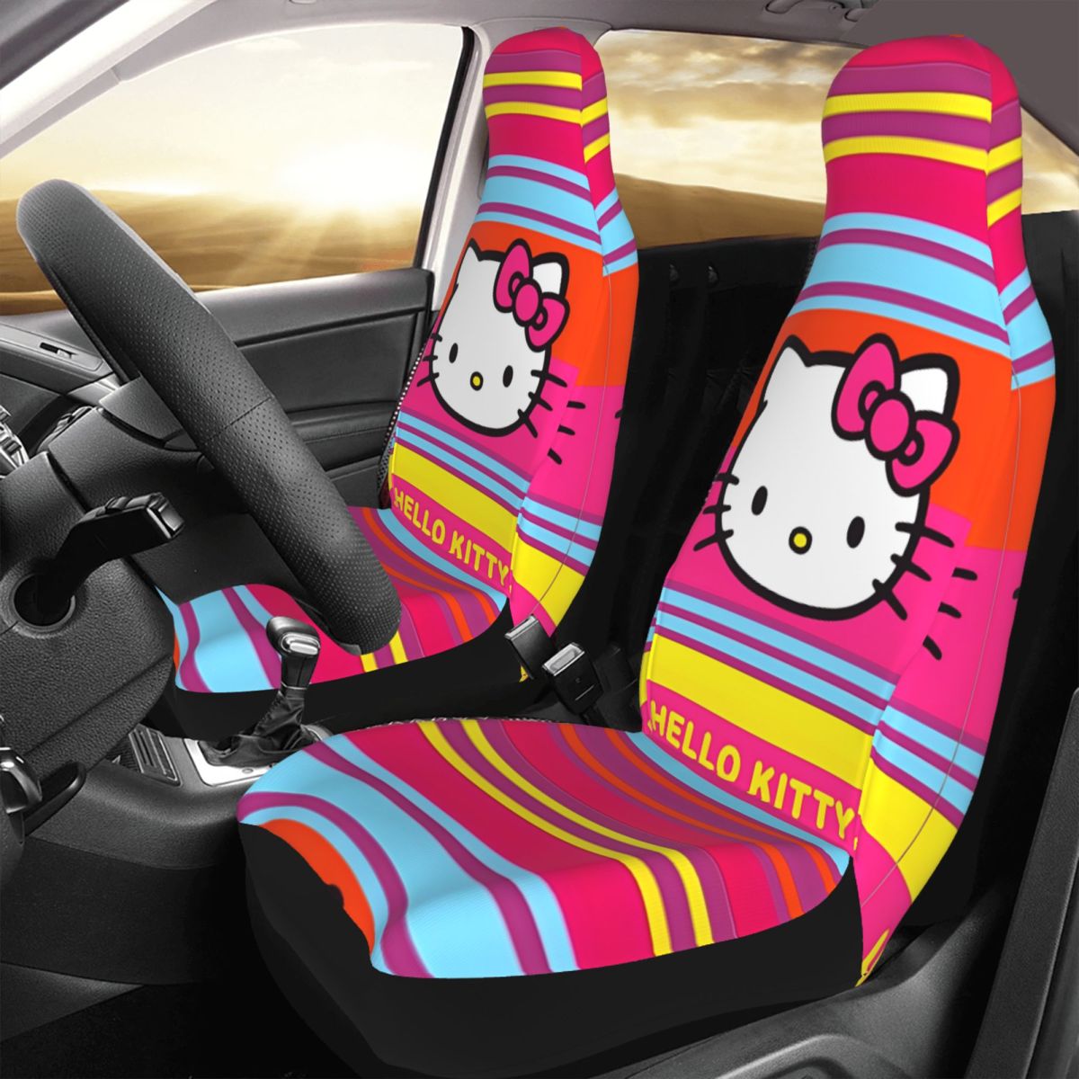 Hello Kitty Stripe Pattern Uni - Free Cosplay Prop Patterns recensione e prezzo